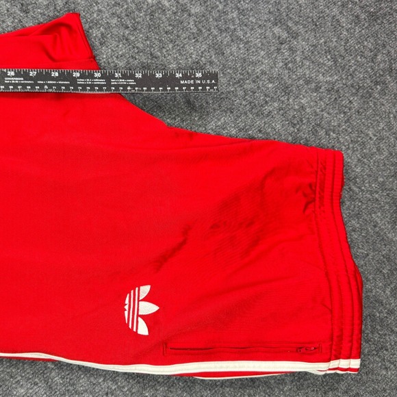 Adidas EUC Men's Red Track Pants - Picture 6 of 8
